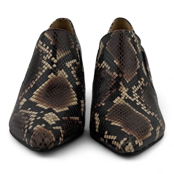 Naturalizer Evan Heels – Brown Snake Print - Picture 3 of 7